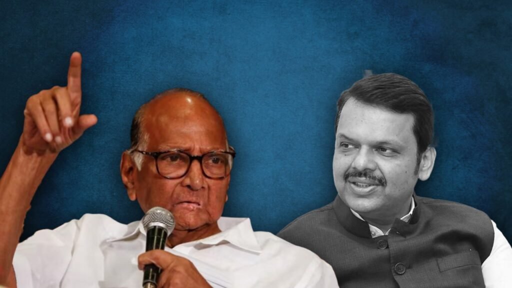 Devendra Fadnavis,
Sharad Pawar,