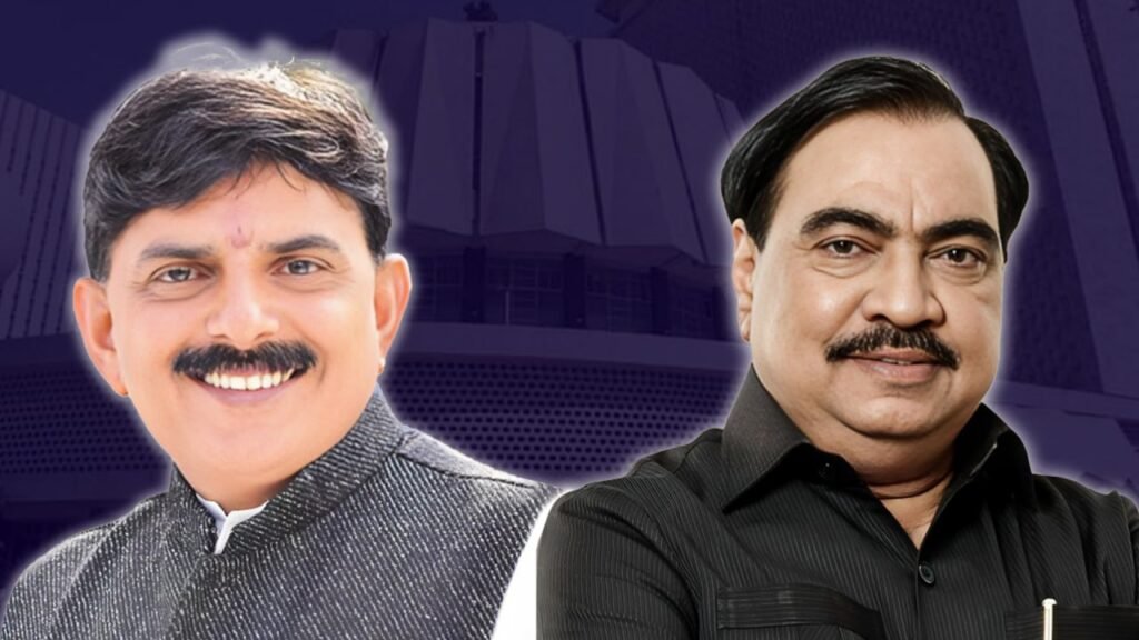 Eknath Khadse
Sanjay Savkare 