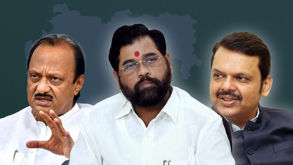Ajit Pawar 
Eknath shinde 
devendra fadanvis 