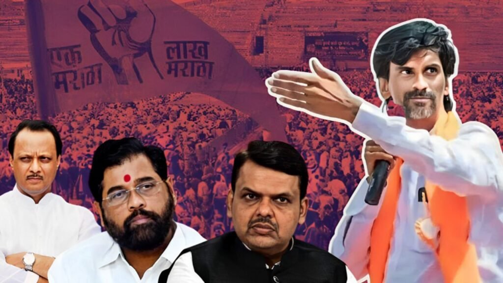 manoj jarange patil
Devendra Fadnavis
Eknath Shinde
Ajit Pawar