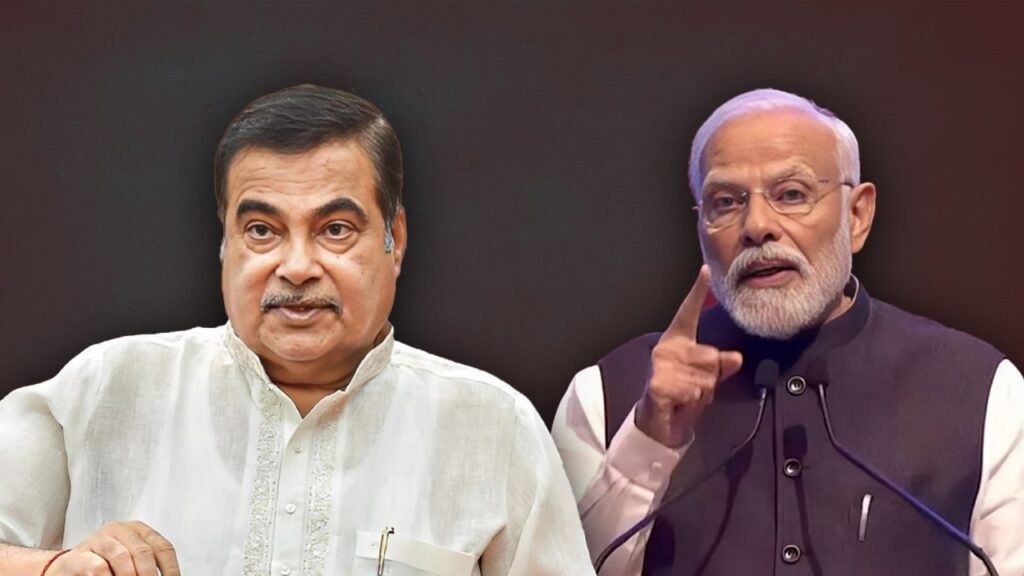 nitin gadkari, narendra modi,